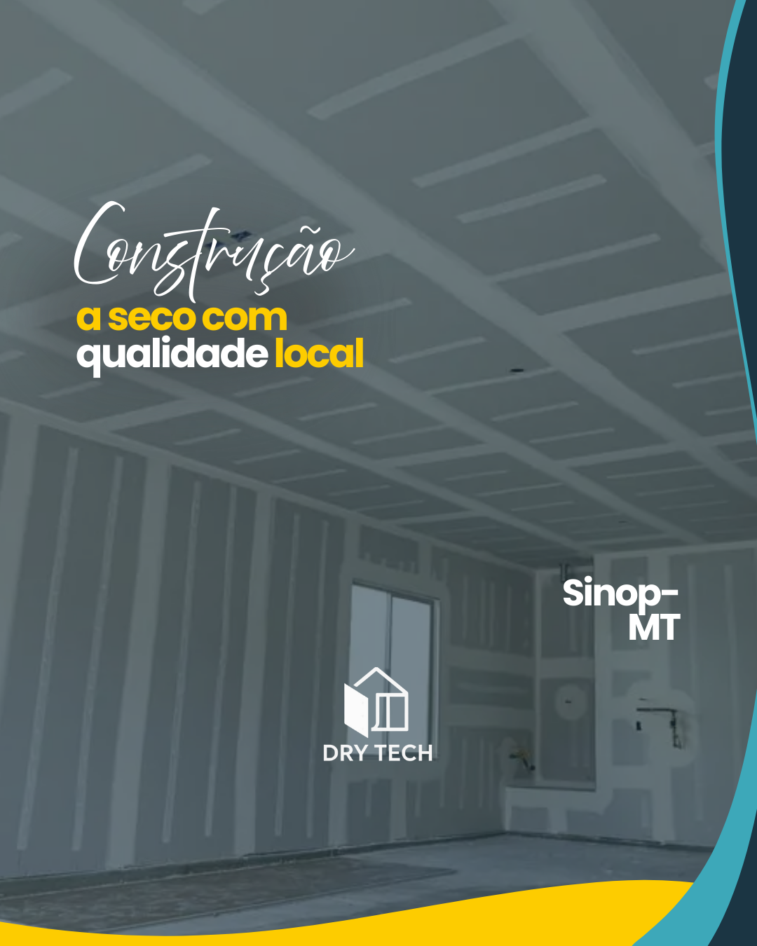 Construção a seco com qualidade local